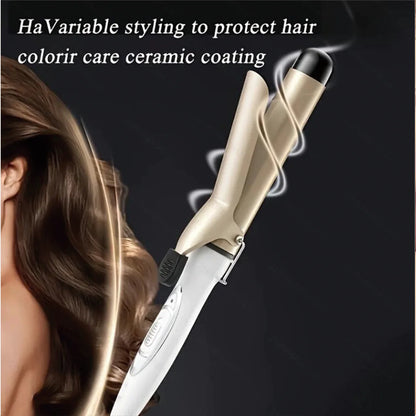 Auto Rotating Curling Iron for Effortless Beachy Waves