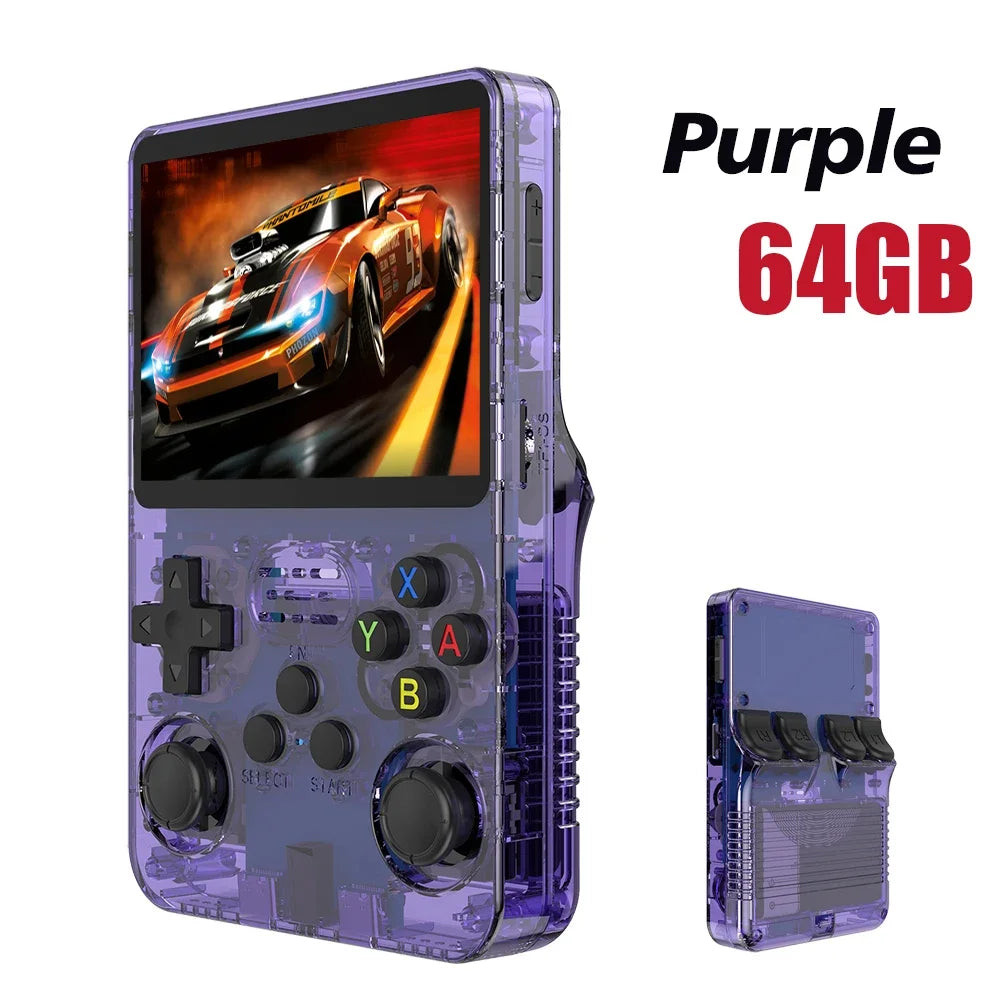 NEW R36S Retro Handheld Game Console 3.5 Inch