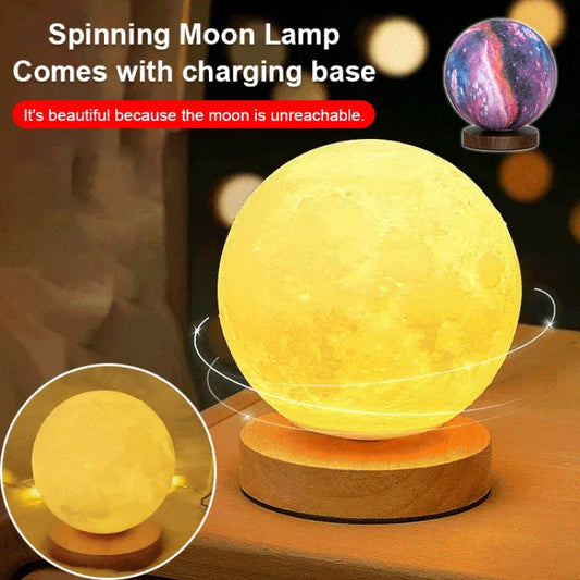 Automatic rotation Levitation Moon Lamp