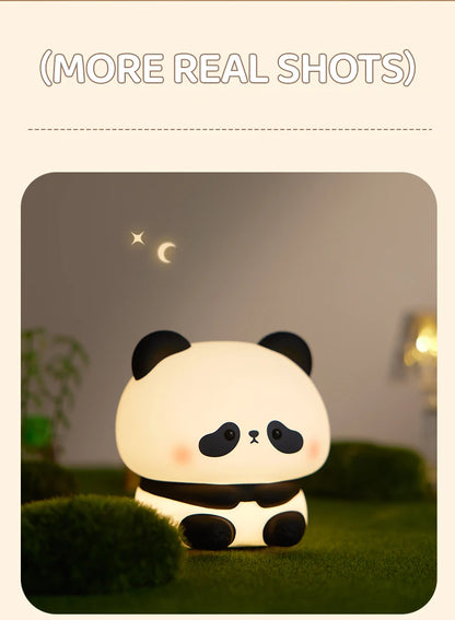 Panda LED Night Light Cute Silicone