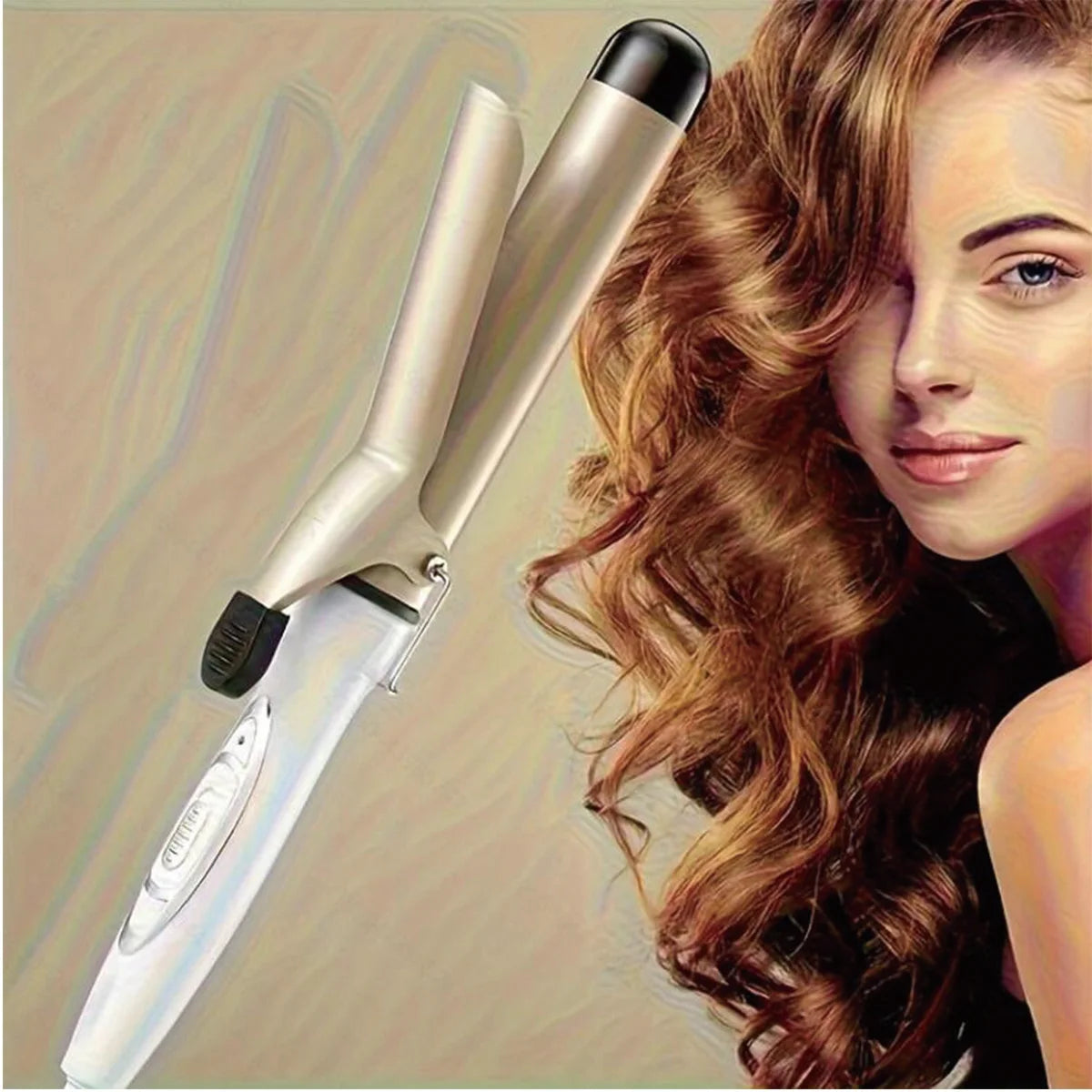 Auto Rotating Curling Iron for Effortless Beachy Waves