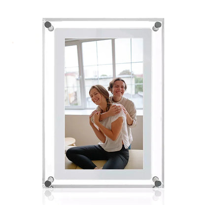 Acrylic Digital Photo Frame 5/7 Inch Automatically rotate