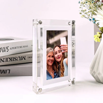 Acrylic Digital Photo Frame 5/7 Inch Automatically rotate