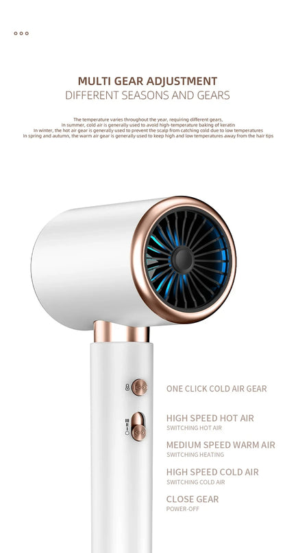 2000W 5th Gear Professional Hair Dryer