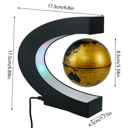 Mapa mundial Globo de levitación magnética LED