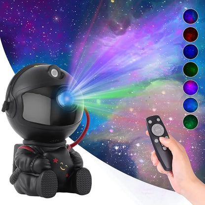 Star Projector Galaxy Night Light Astronaut